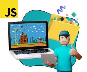 Программирование на JavaScript. Учимся создавать игры! - Школа программирования для детей, компьютерные курсы для школьников, начинающих и подростков - KIBERone г. Фергана